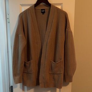 GAP Woman’s Brown/Tan Cardigan Sweater